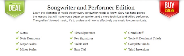 Easy Music Theory- Songwriter and Performer Edition