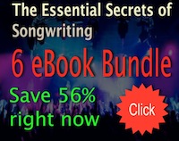 “The Essential Secrets of Songwriting” 6-eBook Bundle