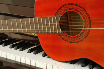 Guitar and piano - chord progressions