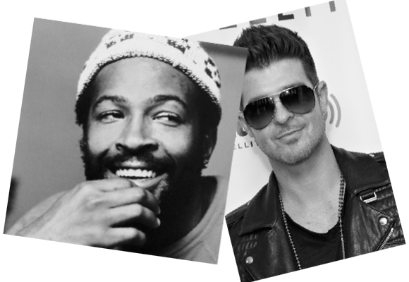 Marvin Gaye m- Robin Thicke