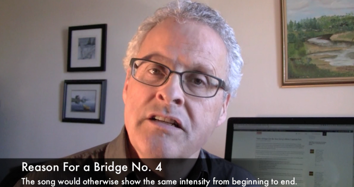 Gary Ewer - 5 Reasons To Include a Bridge In a Song's Design