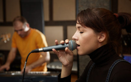 Singer - Band Rehearsal