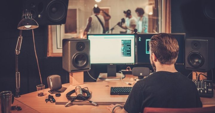 Musicians in Studio