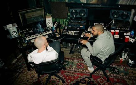 Drake in the studio